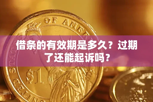 武汉借条的有效期是多久？过期了还能起诉吗？