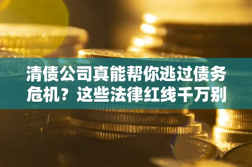 武汉清债公司真能帮你逃过债务危机？这些法律红线千万别踩