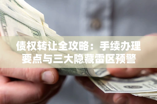 武汉债权转让全攻略：手续办理要点与三大隐藏雷区预警