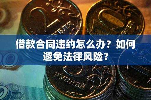 武汉借款合同违约怎么办？如何避免法律风险？