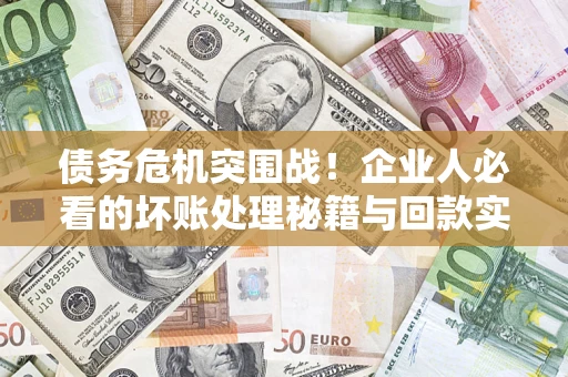 武汉债务危机突围战！企业人必看的坏账处理秘籍与回款实战指南