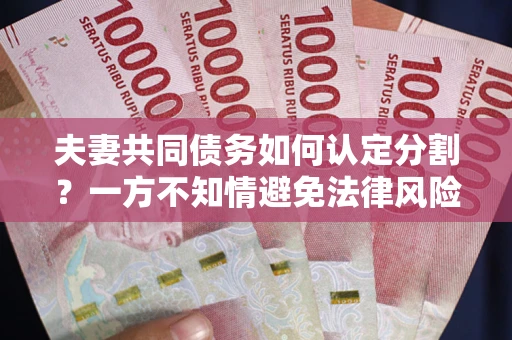 武汉夫妻共同债务如何认定分割？一方不知情避免法律风险必看！